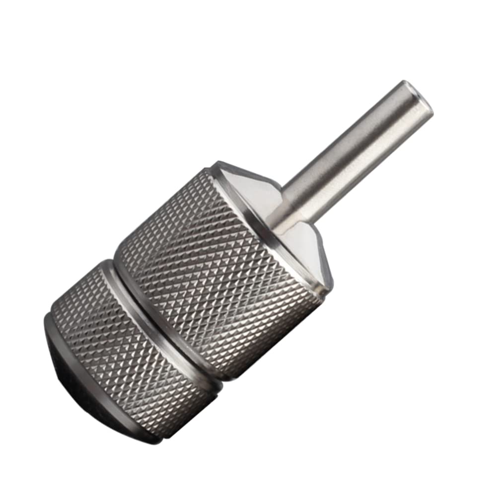 30mm Stainless Steel Tattoo Machine Tube Handle Grips Tip With Self Lock By Artibetter