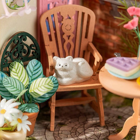 Fancy Tea Yard DIY Miniature House DS038