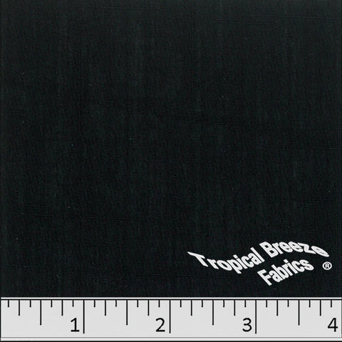 Black linen weave fabric