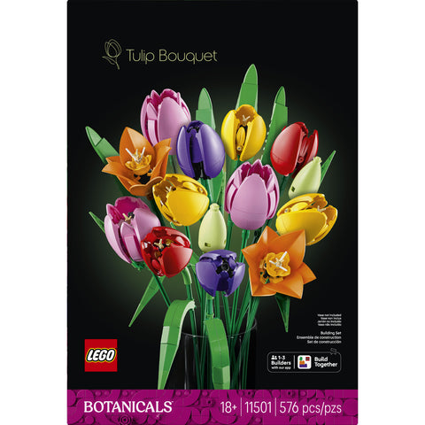 LEGO Botanicals Tulip Bouquet Flower Decor 11501