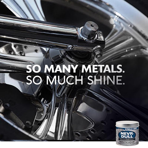 Polished car tire rim with wrench
