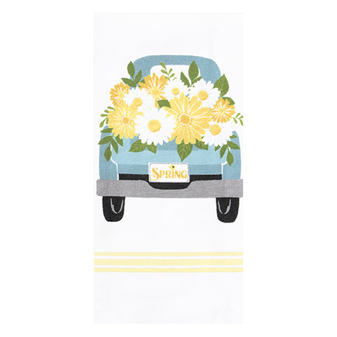 Daisy Truck Dual Kitchen Towel 14336