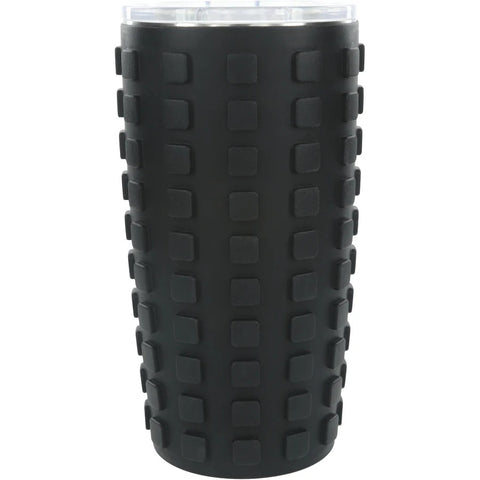 Dad Off Duty Travel Tumbler with 3D Silicone Wrap 14341
back view