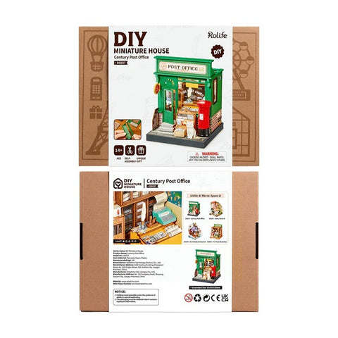 Century Post Office DIY Miniature House DS037