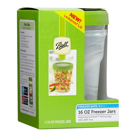 Ball freezer jars large