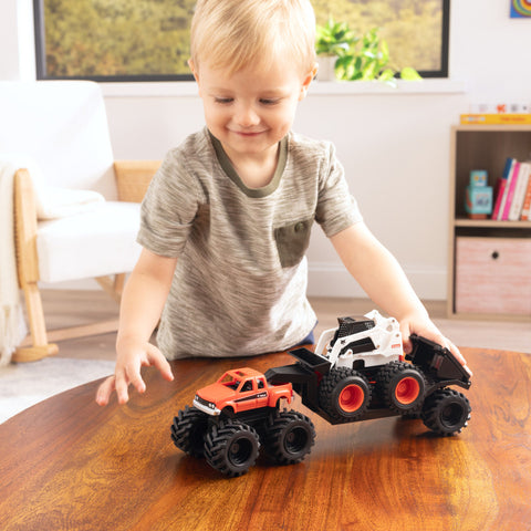 Bobcat Monster Treads 3-Piece Hauling Toy Set 16507