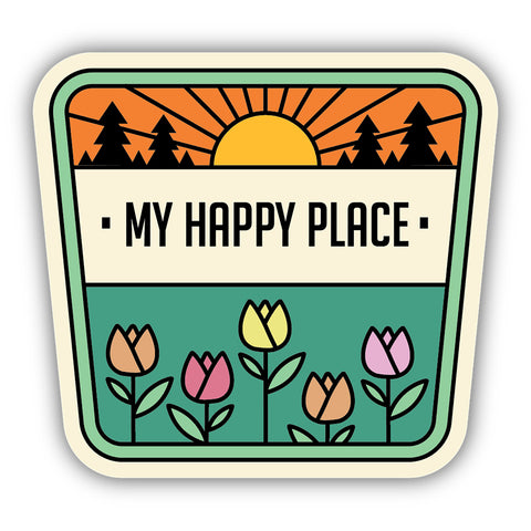 My Happy Place Sticker 1722-LSTK