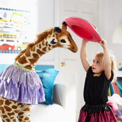 Lifelike Giraffe Stuffed Animal Plush Toy 51044