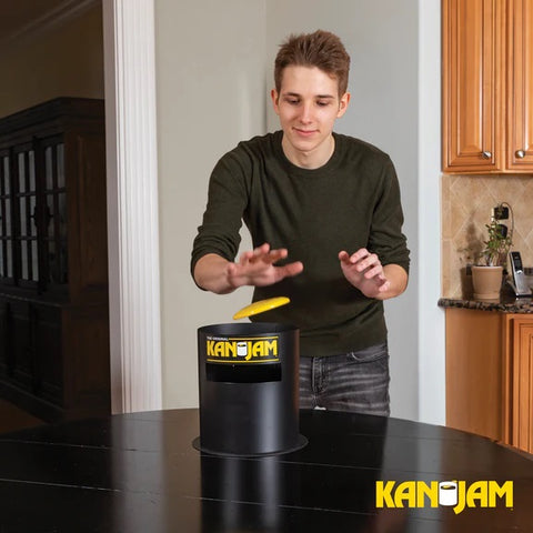 Boy Playing Mini KanJam