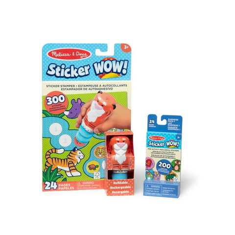 Sticker WOW! Tiger Bundle: Activity Pad & Sticker Stamper + Mini Activity Pad 50941