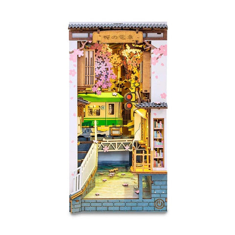 Sakura Densya DIY Book Nook Kit TGB0