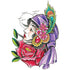 Creative Haven Modern Tattoo Designs Coloring Book