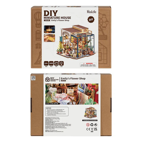 Emily's Flower Shop Miniature House DG145