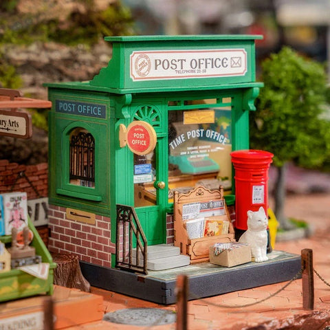 Century Post Office DIY Miniature House DS037