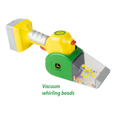 John Deere 2-in-1 Power Tool Toy with Toy Saw and Toy Vacuum 47614