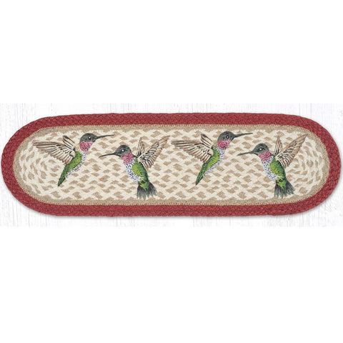 Braided Hummingbird Stair Tread ST-OP-504 HUMMINGBIRD