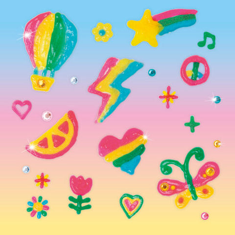 Paint & Peel Jelly Stickers: Glitter Goals! 9781546134008