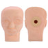 Salmue Silicone Makeup Tattoo Practice Head - Reusable For PMU Mannequin & Tattoo Training