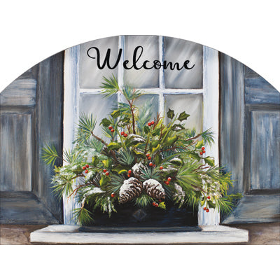 Winter Window Plaque 533