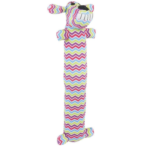 Loofa Spring Plush Dog Toy 53762