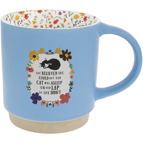 Cat Asleep Coffee Mug 56605 front view