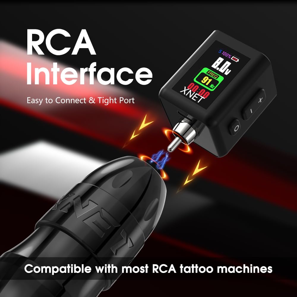 Xnet Lupo Wireless Tattoo Mini Power Supply 1500mAh