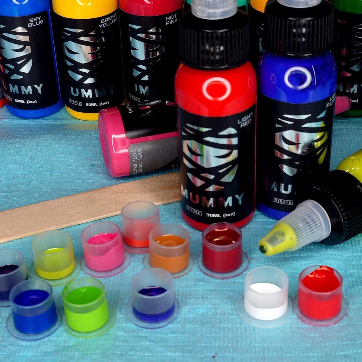 Mummy Lipstick Red Tattoo Ink - 1 oz