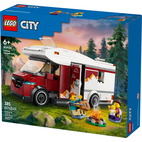 LEGO City Holiday Adventure Camper Van Toy Vehicle Set 60454