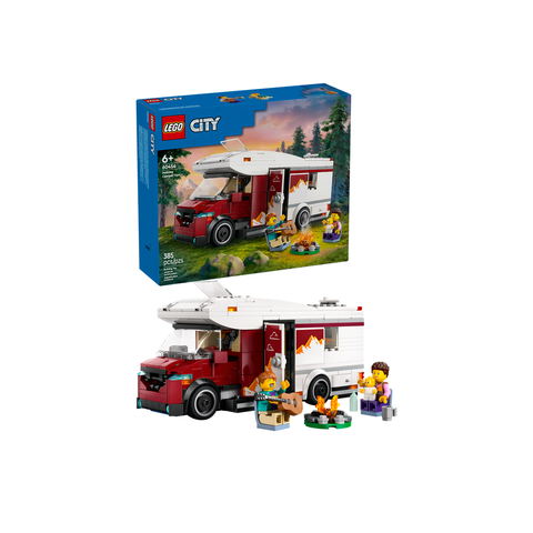 LEGO City Holiday Adventure Camper Van Toy Vehicle Set 60454