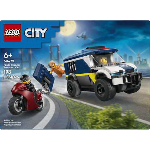 LEGO City Police Prisoner Transport Van Building Toy 60479