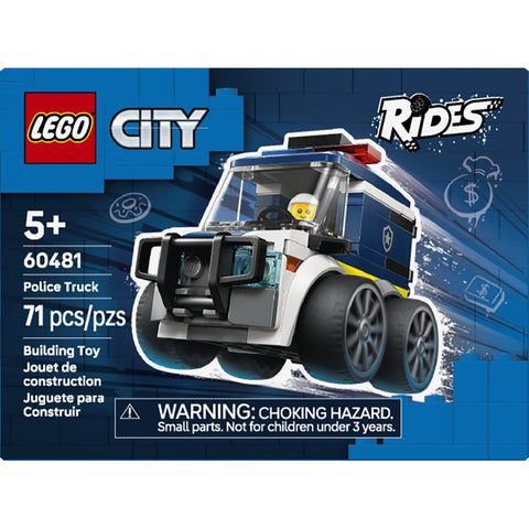 LEGO City Rides � Police Truck Toy Building Set 60481
