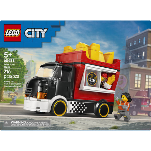 LEGO City Fries Food Truck - Toy Building Set 60488