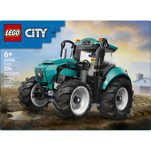 LEGO City Tractor Farm Toy Building Set and Minifigure 60498