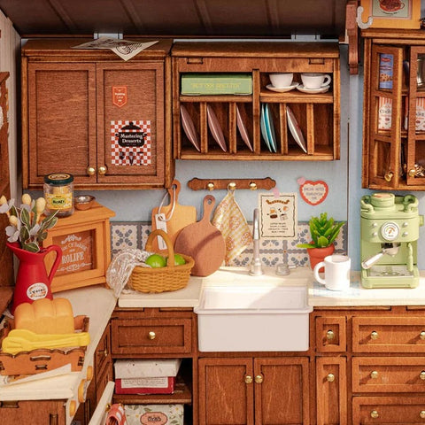 Baking Kitchen DIY Miniature House DG172