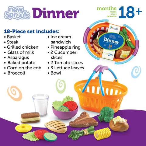 New Sprouts Dinner Basket LER 9732