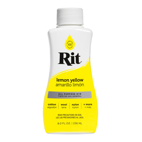 Lemon Yellow All Purpose Rit Dye