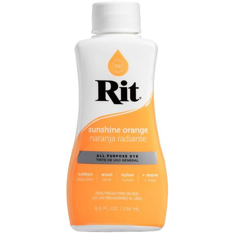 Sunshine Orange All Purpose Rit Dye