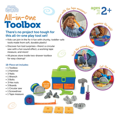 New Sprouts All-in-one Toolbox LER9754
