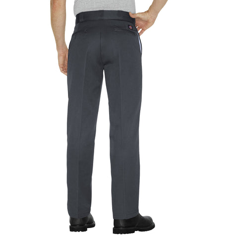 Dickies Charcoal work pants, back. 