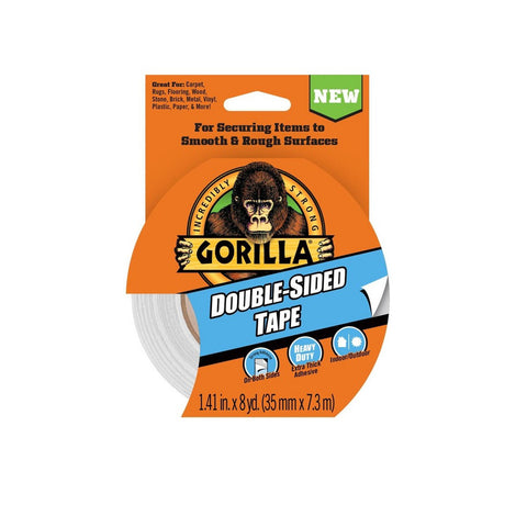 8 Yards Double-Sided Tape Gray Roll
