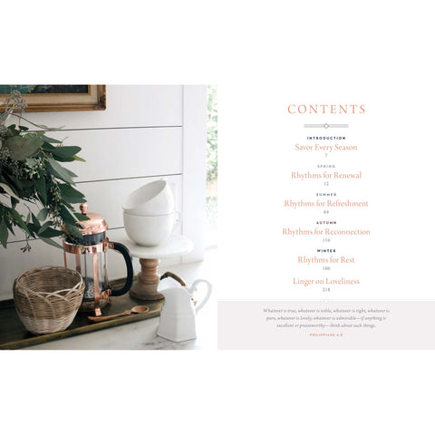 A Lovely Life
Savoring Simple Joys in Every Season Table of Contents