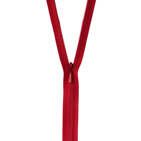 Apple Red Unique invisible zipper