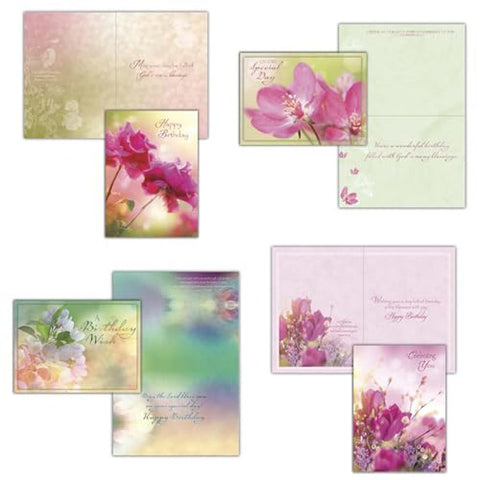 Birthday Blossoms Boxed Birthday Cards 22629
