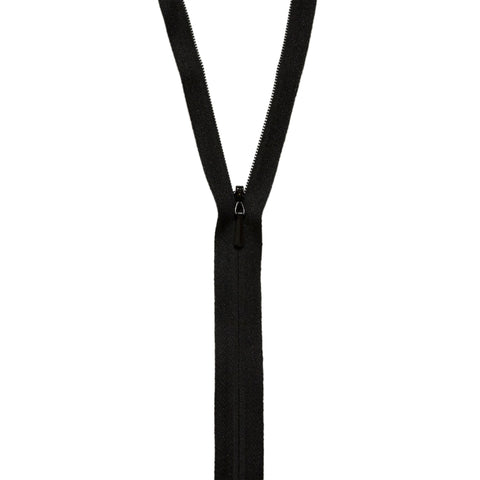 Black Invisible Zipper