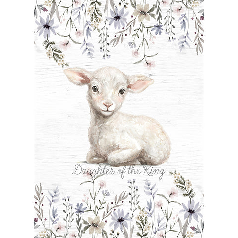 Daughter of the King Fleece Crib Throw CC125