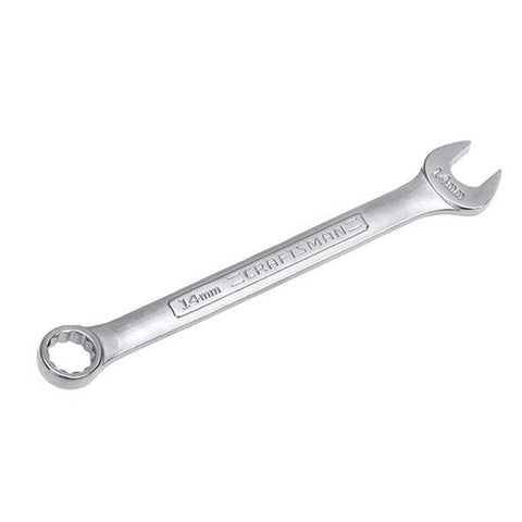 14 mm X 14 mm 12 Point Metric Combination Wrench 6.8 in. L 1 Pc