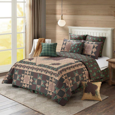 Southern Pines 3 pc Quilt Set DQ23226