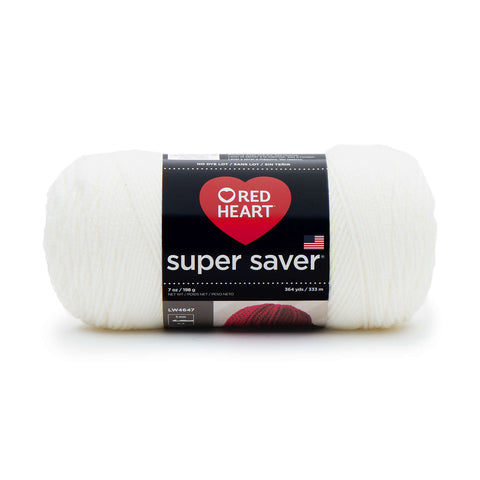 Soft White Super Saver Yarn E300B-0316