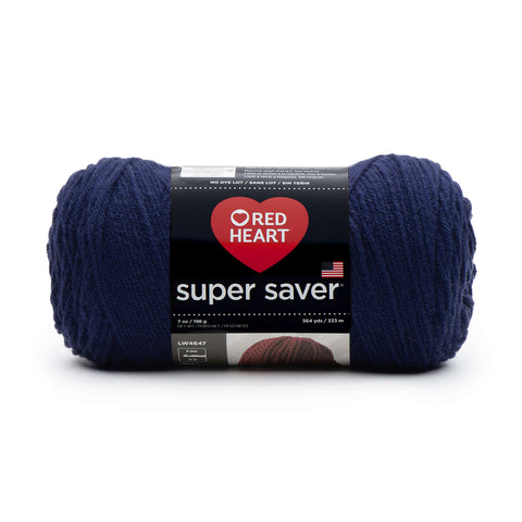 Soft Navy Super Saver Yarn E300B-0387