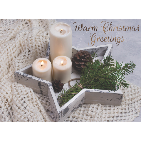 Family Treasures Christmas Stars greeting card